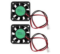 ECSiNG 2 Pezzi Ventola Quadrata Per Server Di Raffreddamento Ventola Di Raffreddamento Per Disco Rigido Videoregistratore AD0412MX-G70 0,08 A 12 V Per Computer Videoregistratori 28 Cm