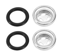 ECSiNG 2 Pezzi Vetro Spia Freno Moto Pompa Freno Mirino Cilindro 12mm Serbatoio Mirino Specchio Pompa Freno Specchio Olio Trasparente Per Moto Dirt Bike