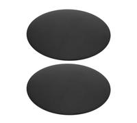ECSiNG 2 PZ 66mm Scarico Per Lavabo In Rame Pop-up Per Lavandino Del Bagno Pulsante A Scatto Tappo Per Lavandino Per Lavandini Da Cucina Nero Opaco