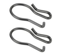 ECSiNG 2 pz valvola di controllo elettronica valvola di scarico attuatore clip molla fissa arco morsetto 18307620323 compatibile con BMW Serie 2/3 X5 X6 I8