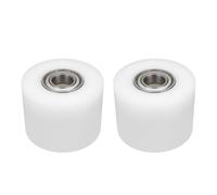 ECSiNG 2 rulli per transpallet, 80 x 60, in poliammide, nylon, compatibile con ruote per martinetto per pallet, con cuscinetti a sfera, ruote per sollevamento pesi, ruote in nylon, per pallet, 400 kg