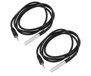 ECSiNG 2 sensori di temperatura DS18-B20 da -10 °C a 85 °C con connettore da 2,5 mm, 1 m, compatibile con Sonoff TH10/16