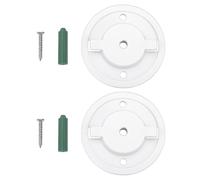 ECSiNG 2 Set Base Di Montaggio A Parete Per Telecamera Intelligente TL70 Accessori Compatibile Con Tapo C200 Compatibile Con TP-Link C210 Bianco 55 Cm Con Vite