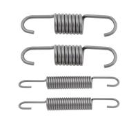ECSiNG 2 Set di Cavalletti Centrali per Scooter con Molla in Acciaio Inossidabile da 87 Mm/83 Mm per Scooter