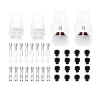 ECSiNG 2 Set Di Connettori Maschio Femmina A 4 Pin Per Motociclette Parti Di Riparazione Compatibile Con Yamaha Compatibile Con Kawasaki.