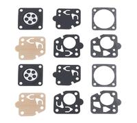 ECSiNG 2 set di guarnizioni per diaframma carburatore compatibile con Kawasaki TG18 TG20 TG24 TG28 TF22 33,6 x 28 mm 28,9 x 28,9 mm Kit di guarnizioni a membrana carburatore