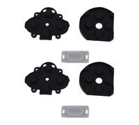 ECSiNG 2 set di tasti di direzione in gomma conduttivi con colla conduttiva compatibile con Sony PSP 1000