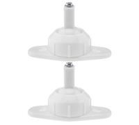 ECSiNG 2 staffe girevoli a 360°, staffa universale per rivelatori a infrarossi per tutti i tipi di rilevatori montati a parete, foro M4, in plastica