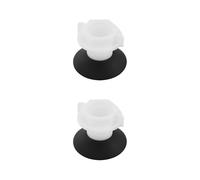 ECSiNG 2 tappi di chiusura per foro di troppopieno per lavabo o cisterna tappo bianco adatto per fori da 21-38 mm tappo decorativo per foro del rubinetto del lavandino