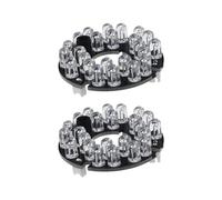 ECSiNG 2 x 24 850 nm IR LED IR Light Board IR Range fino a 20-30m per sistema di sorveglianza telecamera e illuminazione notturna di varie telecamere, nero