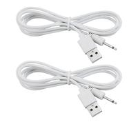ECSiNG 2 x USB a 2,5 mm maschio cavo di ricarica DC compatibile con Derma Pen Dr Pen M8 A1 A6 N2 X5 A6