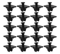 ECSiNG 20 Clip Di Fissaggio Per Paraurti Posteriore E Rivestimento Per Auto Compatibile Con Golf Compatibile Con Passat WHT005263 Fermo In Plastica Per Autoveicoli Nero