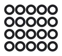 ECSiNG 20 guarnizioni per tappo di scarico dell'olio 1005593 compatibili con FOCUS C-MAX COUGAR EXPLORER auto motore in gomma rondelle per tappo coppa 13 mm ID 22 mm OD 2,8 mm spessore