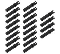 ECSiNG 20 Pezzi 3L Perni Dell'asse Con Creste Di Attrito 18651 Compatibile Con Lego 6089119 Robot