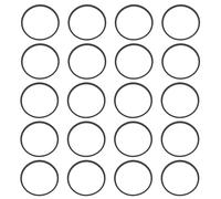 ECSiNG 20 Pezzi Anelli Aderenza E225024 Compatibile con Marklin 18.7x20.3x1.35 mm Anelli sostituiscono OEM E225024 per H0 1:87 Ruote Motrici 19 mm