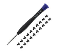 ECSiNG 20PCS M2x3 Torx T5 viti per cassa inferiore per laptop con cacciavite Torx T5 compatibile con Razer STEALTH 13.3 "Blade 15" Componenti per computer in lega