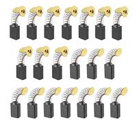 ECSiNG 20Pcs Motore Spazzole di Carbonio Sostituzione Universale Spazzola di Carbonio Accessori per Strumenti Elettrici Seghe Circolari Elettriche Erbatrici 5x8x12
