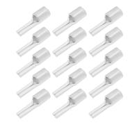 ECSiNG 25 pezzi in rame puro stagnato non isolato terminale piatto connettore ad ago nudo per tubo di rame terminali pin piatti 16mm² cavo