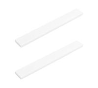 ECSiNG 2PCS Grezzi di Sellette di Ponte in Osso Sbiancato 83 x 12 x 2,5 mm Compatibile con Chitarre Acustiche