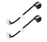 ECSiNG 2pcs Porta di Ricarica dc per Laptop Compatibile con Dell Inspiron 15 3520 Compatibile con Dell Vostro 1540