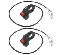 ECSiNG 2x Interruttori A 3 Velocità Per Manubrio Da 22 Mm Per Moto E Scooter Elettrici