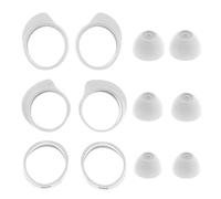 ECSiNG 3 Paia Set Di Auricolari Compatibile Con Samsung Galaxy Buds SM-R170 Cuffie Wireless Auricolari In Silicone Antiscivolo Ganci Per Le Orecchie Cover Eargel SML 3 Dimensioni Bianco