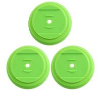 ECSiNG 3 Pezzi Base per Lama Tosaerba Copertura in Plastica Supporto per Lama Tosaerba per Utensili da Giardino Elettrici Senza Fili Tagliasiepi da Giardino 64x20mm Verde