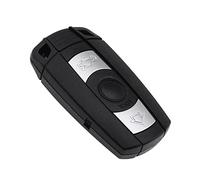 ECSiNG 3 pulsanti portachiavi auto telecomando Smart Key Shell compatibile con BMW 1 3 5 6 Series X1 X5 X6 Z4 E60 E61 E63 E64 E70 E71 E72 E81 E82 E84 E87 E88 E89 E90 0 E91 E92
