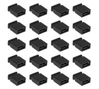 ECSiNG 300 pezzi 2,54 mm Standard Jumper Block Covers 2,54 mm Jumper Cap Circuit Board Mini Jumper Cap Connettore Accessori per dischi rigidi Circuito
