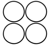 ECSiNG 4 cinghie di trasmissione quadrate 22,5 mm ID x 1,3 mm CS 70 mm lunghezza compatibile con CD Tape Deck e lettori