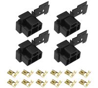 ECSiNG 4 connettori H4 a 3 pin DJD031A-1 a 3 pin H4 per fanali, kit di riparazione con terminali portalampada accessori di ricambio