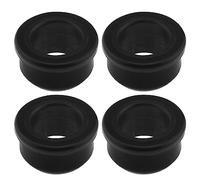 ECSiNG 4 inserti riduttori per asse ruota, in plastica, per carrelli e carrelli, con fori da 25 mm a 16 mm, 4 pezzi