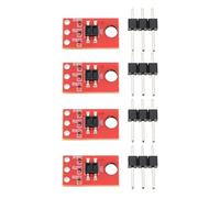 ECSiNG 4 Moduli Di Rilevamento IR QRE1113 Da 3,3 A 5 V CC 25 MA Distanza Di Rilevamento 3 Mm Per Il Rilevamento Della Linea Di Ostacolo Di Riflessione