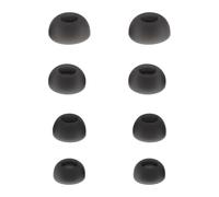 ECSiNG 4 Paia Di Gommini Auricolari Di Ricambio In Silicone XS/S/M/L Compatibile Con JBL Live Beam 3 Live Buds 3 Gli Auricolari Neri