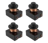 ECSiNG 4 Pezzi 1/2HP Compressori Per Frigoriferi Relè Di Avviamento Adatti Per Frigoriferi Domestici Mini Frigoriferi