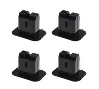 ECSiNG 4 pezzi Clip di fissaggio per sedile posteriore posteriore in plastica per sedile posteriore, compatibile con A4, B6, B7, A6, C5, C6 compatibile con VW accessori Automotive