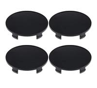 ECSiNG 4 Pezzi Coprimozzi Centrali di Ricambio Compatibili con BMW Car Conversion Wheel Centre Cover Auto Hubcaps Accessori Auto Nero 65mm