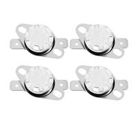 ECSiNG 4 Pezzi Interruttore Termico KSD301 85°C 10A/250V Per Riscaldatore Sauna Elettrico Domestico 16,1x12,4mm