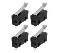 ECSiNG 4 Pezzi Microinterruttore A Manovella A 3 Pin Con Punto Argentato 5 A 125 V CA / 3 A 250 V CA Sostituisce SS-5GL13