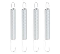 ECSiNG 4 Pezzi Molle Trazione Poltrona Relax 18 mm x 175 mm x 2 mm Compatibile con Meccanismo Poggiapiedi per Poltrone Divani e Sdraio rv