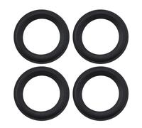 ECSiNG 4 Pezzi Ricambio Per Bordo In Schiuma Per Altoparlante Da 4" Kit Riparazione Per Bordo In Schiuma Diametro Interno 65,8 Mm Diametro Esterno 99,2 Mm Per Riparazione Altoparlante Fai Da Te