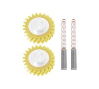ECSiNG 4 pezzi W10112253 Mixer Worm Gear con spazzole in carbonio W10380496 compatibili con Whirlpool compatibile con mixer KitchenAid