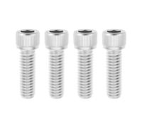ECSiNG 4 pz bulloni 5/16-18 per Collare 1 Pollice Replace OEM 3210A 25,4 mm Compatibile con Har-Ley Collare Manubrio 1 Pollice