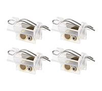 ECSiNG 4 PZ Persiane Cavo Blocco Persiane Meccanismo Helper Pezzi di Ricambio Tende da Finestra Componenti Mobili Per La Casa Accessori Decor Trasparente