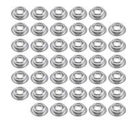 ECSiNG 40 bottoni a pressione in acciaio inox barche copertura di chiusura a pressione per nave nave tela abbigliamento scarpe cappelli jeans base diametro 14 mm