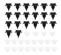 ECSiNG 40 Pezzi Clip Per Rivestimento Laterale Del Parabrezza Anteriore Clip Per Modanatura Del Montante Compatibie Con Ford Transit V184 I Modelli OEM 4069906 4069907