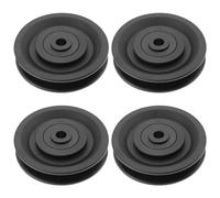 ECSiNG 4Pcs 90mm Pulegge Con Cuscinetto Ruota Per Puleggia Da Palestra Per Attrezzature Per Il Fitness Da Palestra Macchina Per Cavi Pezzo Di Ricambio Antiusura E Attrezzatura Per Palestra Domestica