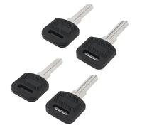 ECSiNG 4pcs A106 Scanalatura Destra E A105 Scanalatura Sinistra Chiavi Chiavi Di Ricambio Compatibile Con WANGTONG Compatibile Con DAMUZHI DB Chiavi Della Cassetta Postale Chiavi dell'armadietto