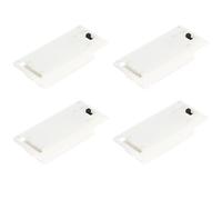 ECSiNG 4PCS AAA Battery Holder con interruttore contiene 2 batterie 70,6 × 35,6 × 14,3 mm compatibile con illuminazione e elettronica fai da te