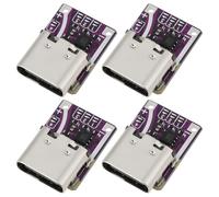ECSiNG 4Pcs PD QC a DC Adattatore di Alimentazione Veloce di Ricarica Modulo Trigger 5-20V Type-C Interfaccia